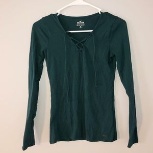 Hollister Green Long Sleeve